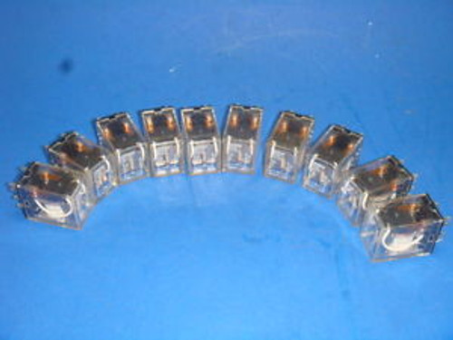 NEW LOT OF 10 OMRON RELAY MY2E 24 VDC NEW NO BOX