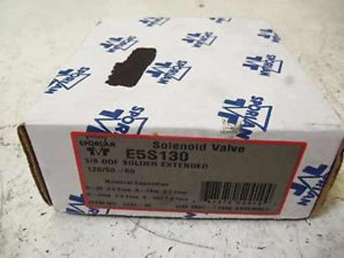 SPROLAN E5S130 SOLENOID VALVE 3/8 NEW IN BOX