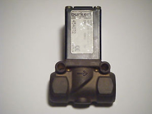 BURKERT BRASS SOLENOID VALVE 0280 A 5/16 NBR BR NPT 3/8 24V  #454072