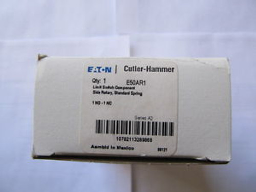 CUTLER HAMMER LIMIT SWITCH E50AR1
