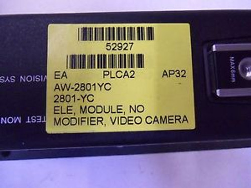 ALLEN BRADLEY MACHINE VISION CAMERA 2801-YC  NEW OUT OF BOX