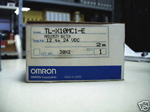 OMRON TL-X10MC1-E NEW 2M NPN 12-24VDC PROXIMITY SWITCH