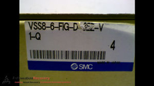 SMC VSS8-6-FIG-D-3EZ-V1-Q - PACK OF 4 - DOUBLE SOLENOID VALVE NEW