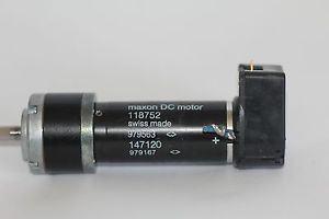 NEW MAXON 16MM 24V, 84:1 DC MOTOR WITH ENCODER - SPW Industrial