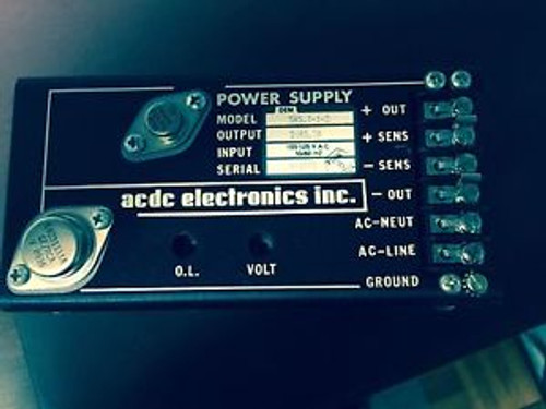 ACDC Electronics Inc.Power Supply 5N5.7-1-2