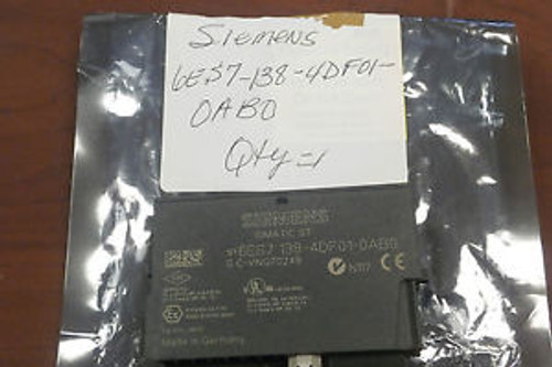 Siemens 6ES7-138-4DF01-0AB0 New Serial Interface Module