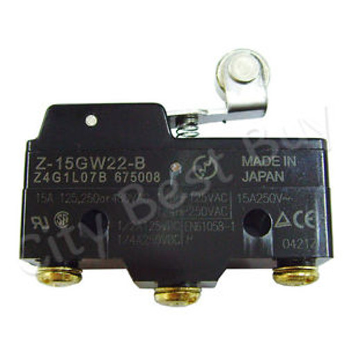 20 Z-15GW22-B Z4G1L07B OMRON Limit Basic Switch Normally Open Short Hinge Roller