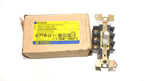 NEW SQUARE D 2510KS2 MOTOR STARTING SWITCH