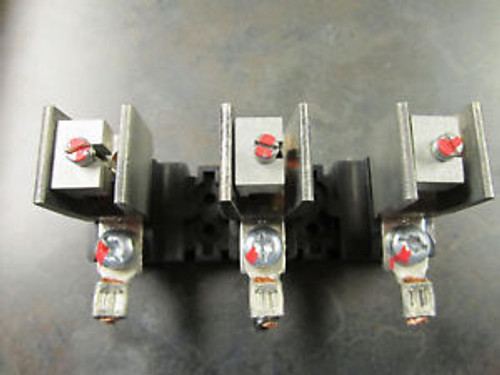 ALLEN BRADLEY 1494F-FS100 SER. A FUSE BLOCK WITH CLIPS