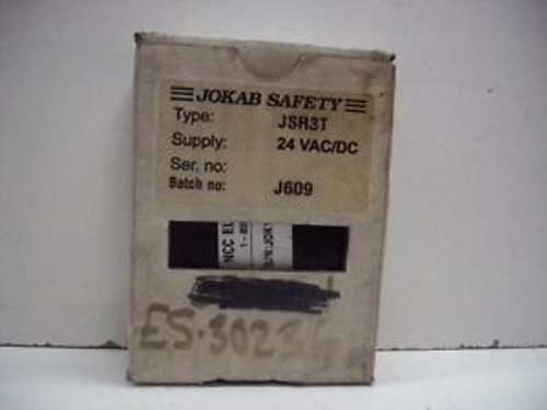 JOKAB SAFETY JSR3T SAFETY RELAY NEW