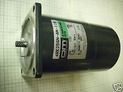 ORIENTAL MOTOR 4RK25GN-AM-115 MAGNETIC BRAKE MOTOR NEW CONDITION NO BOX
