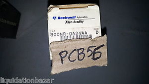 NNB Allen Bradley 800MR-QA24AA Pushbutton Switch SER D