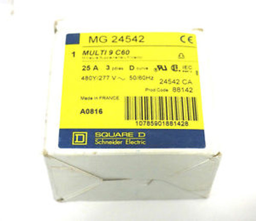 NEW SQUARE D MG24542 CIRCUIT BREAKER MULTI 9 C60