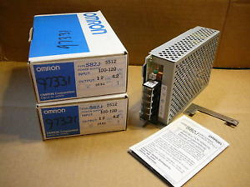 S82J-5512 Omron New In Box Power Supply 12VDC 4.2A S82J5512