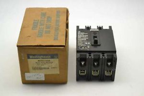 WESTINGHOUSE MCP03150CR 2610D55G04 3P 15A AMP 600V-AC CIRCUIT BREAKER B391075