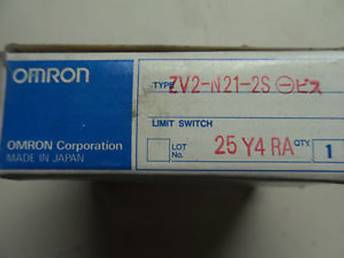 (R1-1) 1 NEW OMRON ZV2-N21-2S LIMIT SWITCH