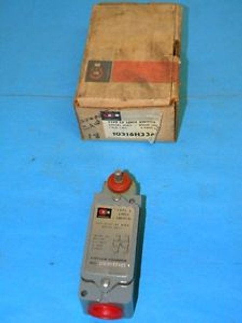 Cutler Hammer 10316H3342D Limit Switch Type L 600 VAC Max