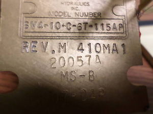 VICKERS SV4-10-C-6T-115AP NEW NO BOX