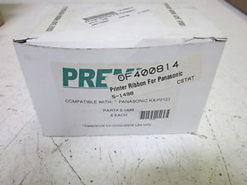 LOT OF 6 PREMIER 5-1498 PRINTER RIBBON NEW IN A BOX