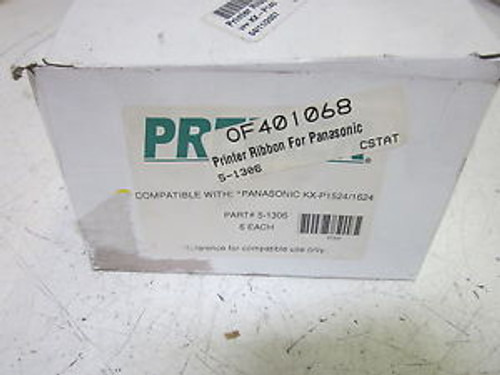 LOT OF 6 PREMIER 5-1306 PRINTER RIBBON NEW IN A BOX