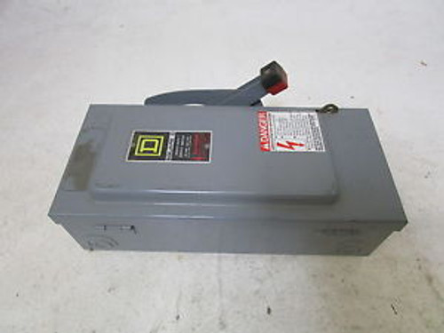 SQUARE D H361 SAFETY SWITCH NEW OUT OF BOX