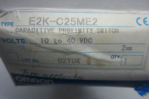 NEW OMRON E2K-C25ME2 PROXIMITY SENSOR E2KC25ME2