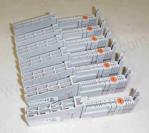 Qty 7 x Allen Bradley 1734-MB  |  Point IO Module Bases  NNB