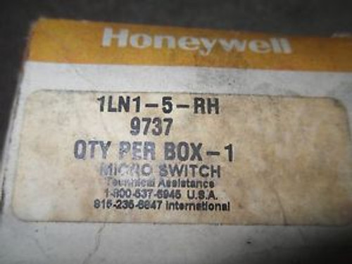 (A5) 1 New Honeywell 1LN1-5-RH Micro Switch LIMIT SWITCH