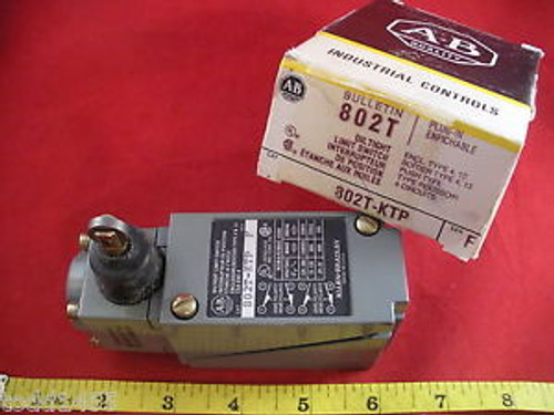 Allen Bradley 802T-KTP Limit Switch Ser F Plug-in 40146-017-64 Operator Head New