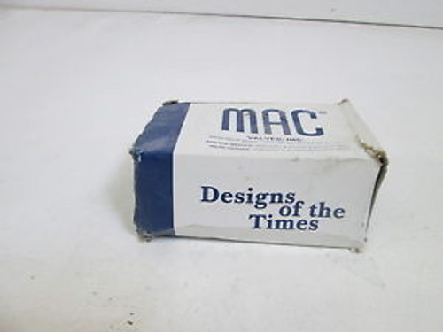 MAC VALVE 82A-AC-CAA-TM-DAAP-1DA NEW IN BOX