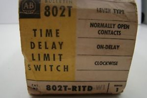 Allen Bradley 802T-R1TD-W1 Time Delay Limit Switch