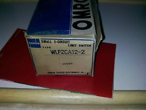OMRON  WLF2CA12-2      SMALL 2-CIRCUIT LIMIT SWITCH