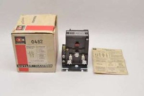 CUTLER HAMMER C10BN3A MAGNETIC 120V-AC 5HP 18A AMP SIZE 0 AC CONTACTOR B479879