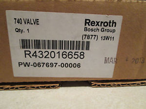 REXROTH 740 VALVE R432016658 NEW
