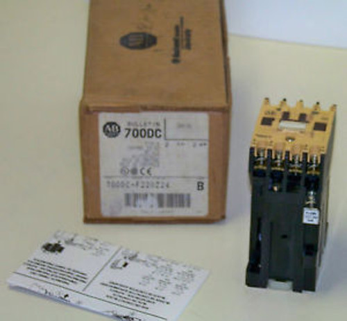 700DC-F220Z24 Allen Bradley contactor with 24 volt DC coil