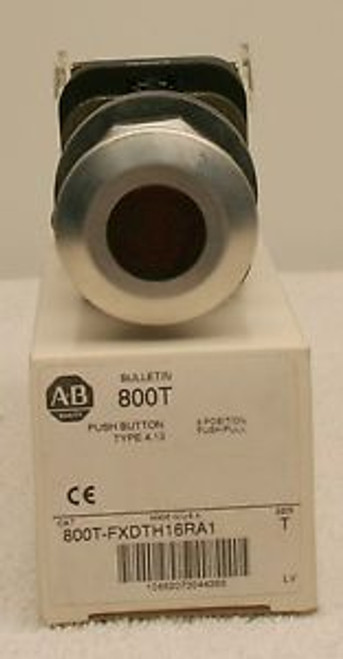 Allen Bradley 800T-FXDTH16RA1 Push Button Push-Pull Red New in Box