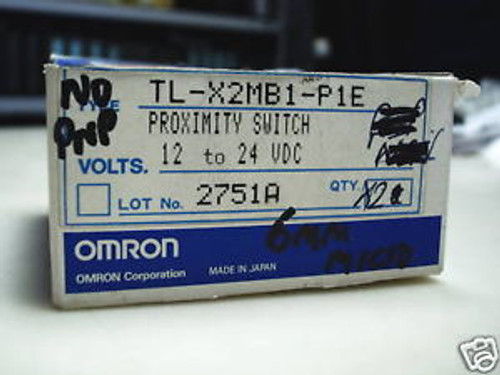 OMRON TL-X2MB1-P1E NEW N.O. PNP 12-24VDC PROXIMITY SENSOR