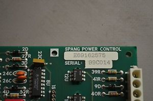 NEW Spang E69162575 Control Amplifier Board