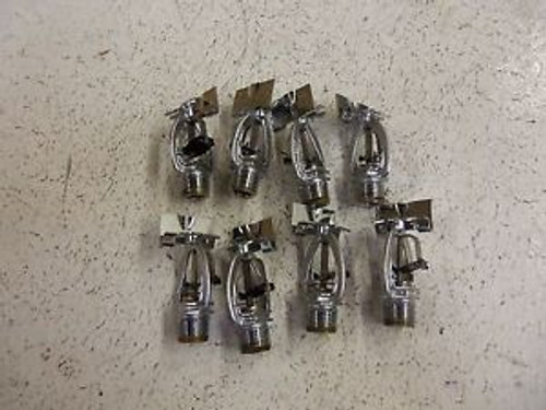 LOT OF 8 TYCO TY3322 SPRINKLER HEAD NEW OUT OF BOX