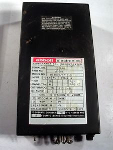 ABBOTT ELECTRONICS NEW DC POWER SUPPLY  NB150TI/5/15-A