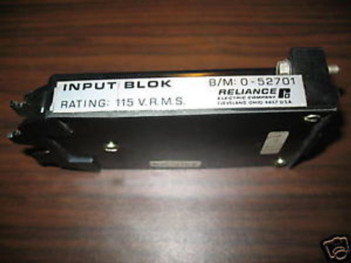 New Reliance 0-52701 Input Blok Module