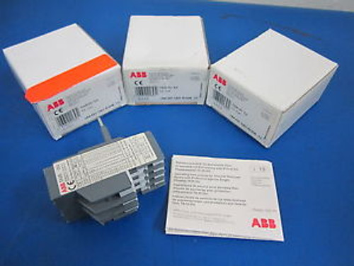 Lot of 3 ABB TA25 DU 50 A Thermal Overload Relay