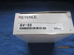 TWO KEYENCE GV-22 AMPLIFIER EXPANSION LASER SENSOR AMPLIFIER 10-30VDC PNP NEW