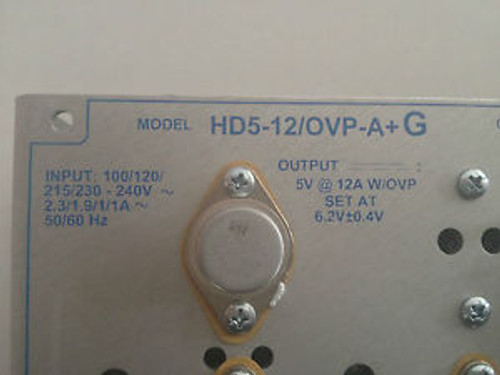 Condor HD5-12/OVP-A+G 5W DC power supply