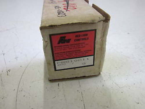 RED LION CONTROLS PRS10011 SPEED SWITCH 115VAC NEW IN A BOX