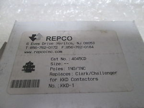 REPCO 4045CD AUXILIARY CONTACT BLOCK NEW IN A BOX