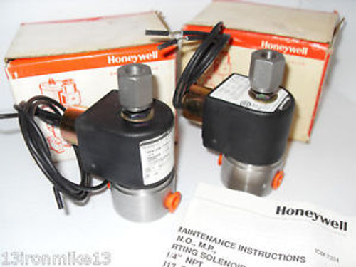 LOT-2 NEW HONEYWELL SKINNER 71395SN1ENJ1 SOLENOID VALVE