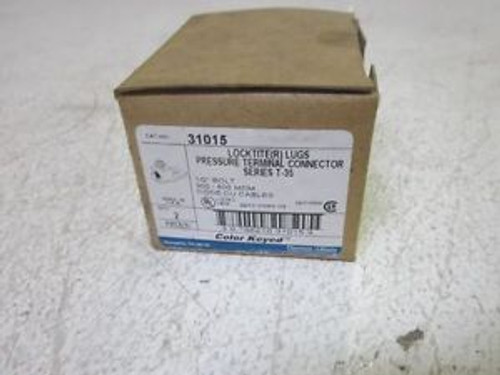 THOMAS & BETTS 31015 LOCKTITE LUGS NEW IN A BOX