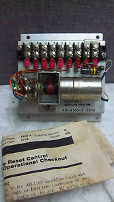 JOHNSON CONTROLS REMOTE RESET CONTROL AQ-4100-2 NEW-NO BOX AQ41002