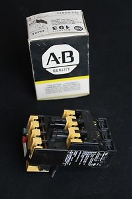 NOS ALLEN BRADLEY 193-BSB42 SERIES B BIMETALLIC OVERLOAD RELAY 2.8-4.2A AMP